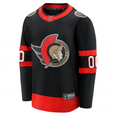 Ottawa Senators Fanatics Home Custom Breakaway Jersey Black Ottawa Senators Fanatics Home Custom Breakaway Jersey Black