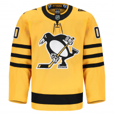 Pittsburgh Penguins Fanatics Alternate Authentic Pro Custom Jersey Gold Pittsburgh Penguins Fanatics Alternate Authentic Pro Custom Jersey Gold