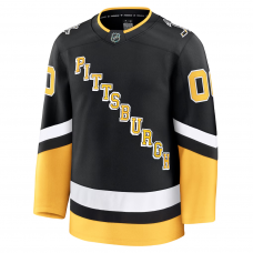 Pittsburgh Penguins Fanatics Alternate Premium Custom Jersey Black Pittsburgh Penguins Fanatics Alternate Premium Custom Jersey Black