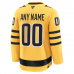 Pittsburgh Penguins Fanatics Alternate Premium Custom Jersey Gold