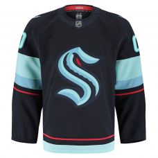 Seattle Kraken Fanatics Home Authentic Pro Custom Jersey Navy Seattle Kraken Fanatics Home Authentic Pro Custom Jersey Navy