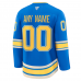 St. Louis Blues Fanatics Alternate Premium Custom Jersey Blue