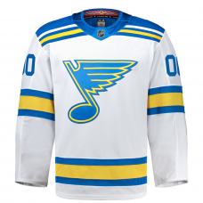 St. Louis Blues Fanatics Away Authentic Pro Custom Jersey White St. Louis Blues Fanatics Away Authentic Pro Custom Jersey White