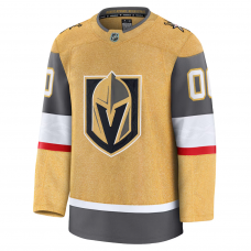 Vegas Golden Knights Fanatics Home Premium Custom Jersey Gold Vegas Golden Knights Fanatics Home Premium Custom Jersey Gold