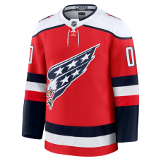 Washington Capitals Fanatics Alternate Premium Custom Jersey Red Washington Capitals Fanatics Alternate Premium Custom Jersey Red