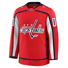 Washington Capitals Fanatics Home Premium Custom Jersey Red Washington Capitals Fanatics Home Premium Custom Jersey Red