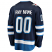 Winnipeg Jets Fanatics Home Breakaway Custom Jersey Blue