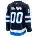 Winnipeg Jets Fanatics Home Premium Custom Jersey Navy